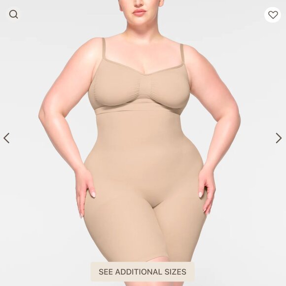 NWOT SKIMS High-Waisted Above the Knee Shapewear short - Picture 5 of 7